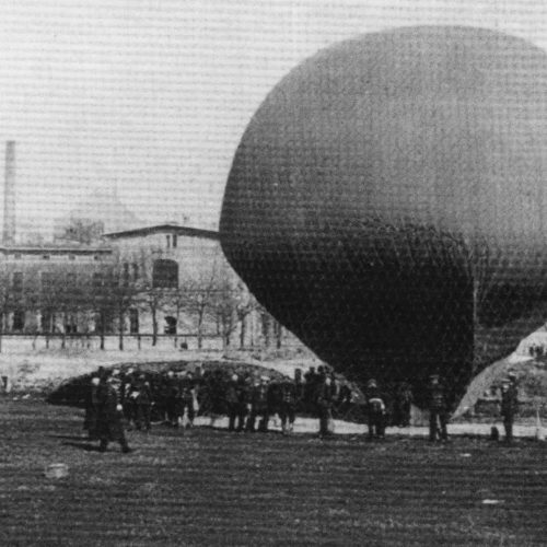 Erster-Ballonaufstieg-in-Münster-12-12-1909