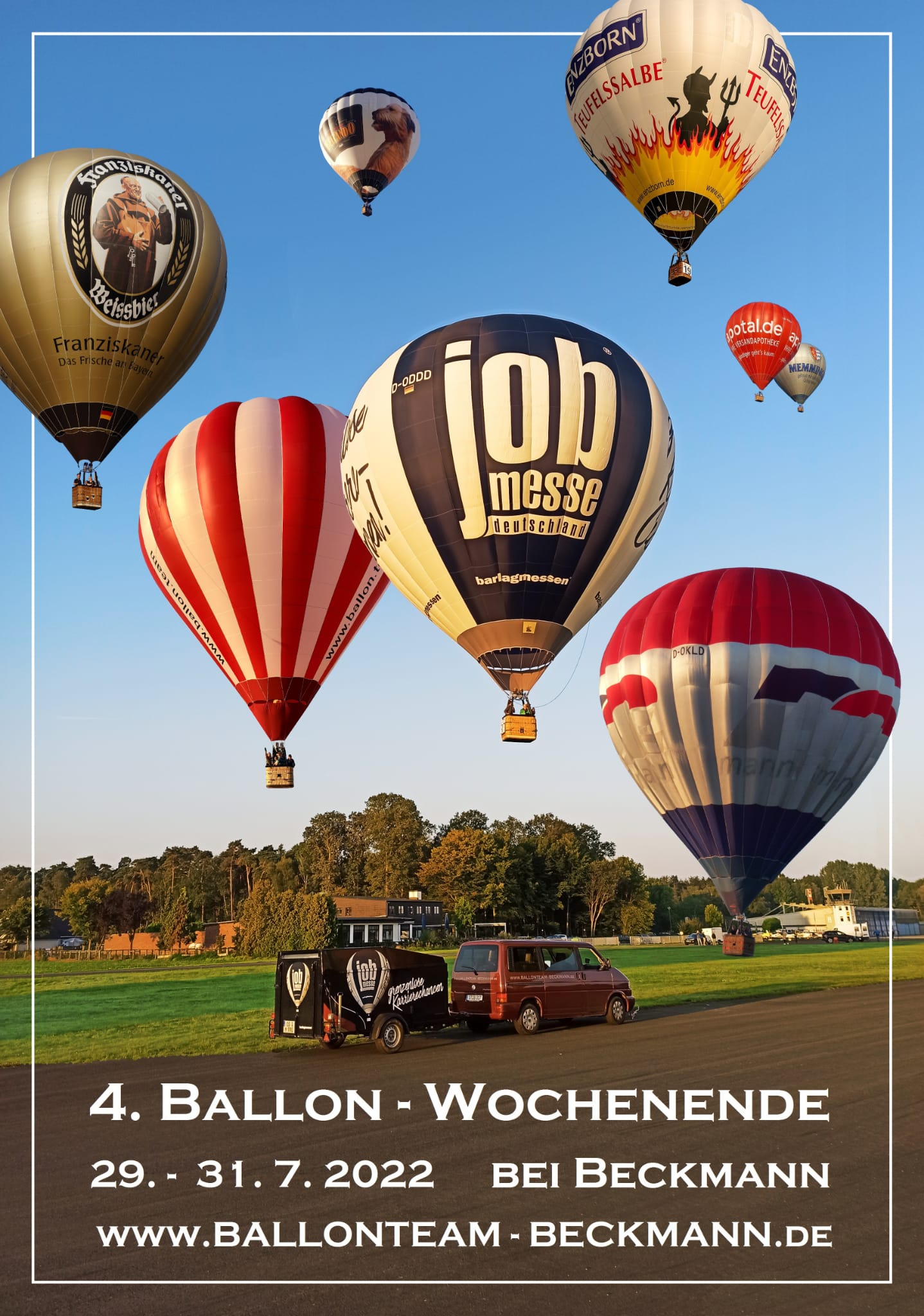 Read more about the article 4. Ballon-Wochenende bei Beckmann – 29.07.2022